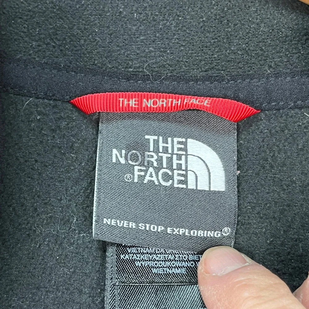 The North Face there pulled
